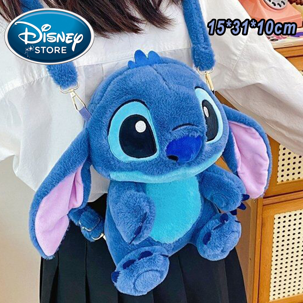 Embroidery Bag - 2026 Stitch Plush Backpack Ins Japanese