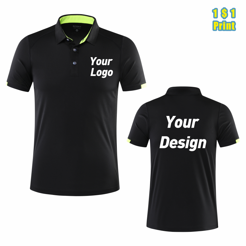 Embroidery Blouse - Quick-Drying Breathable Sports Polo Shirt Custom