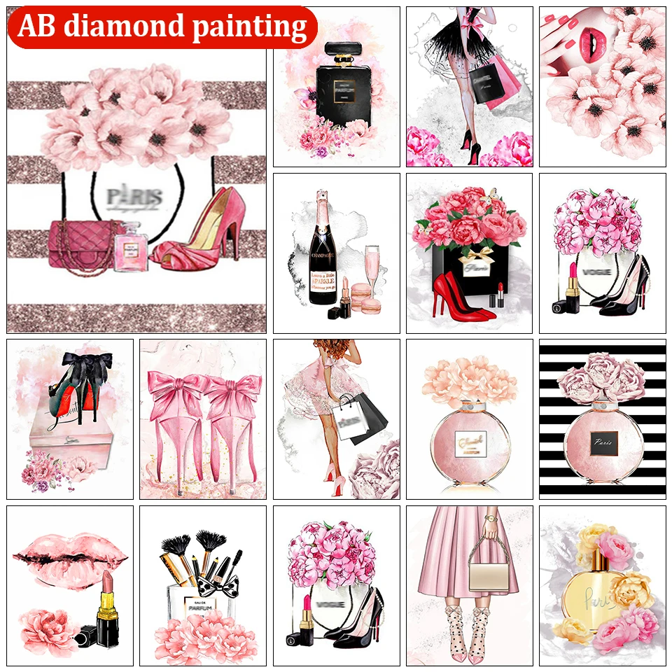 Embroidery Room - unframe 5D DIY AB Diamond Painting
