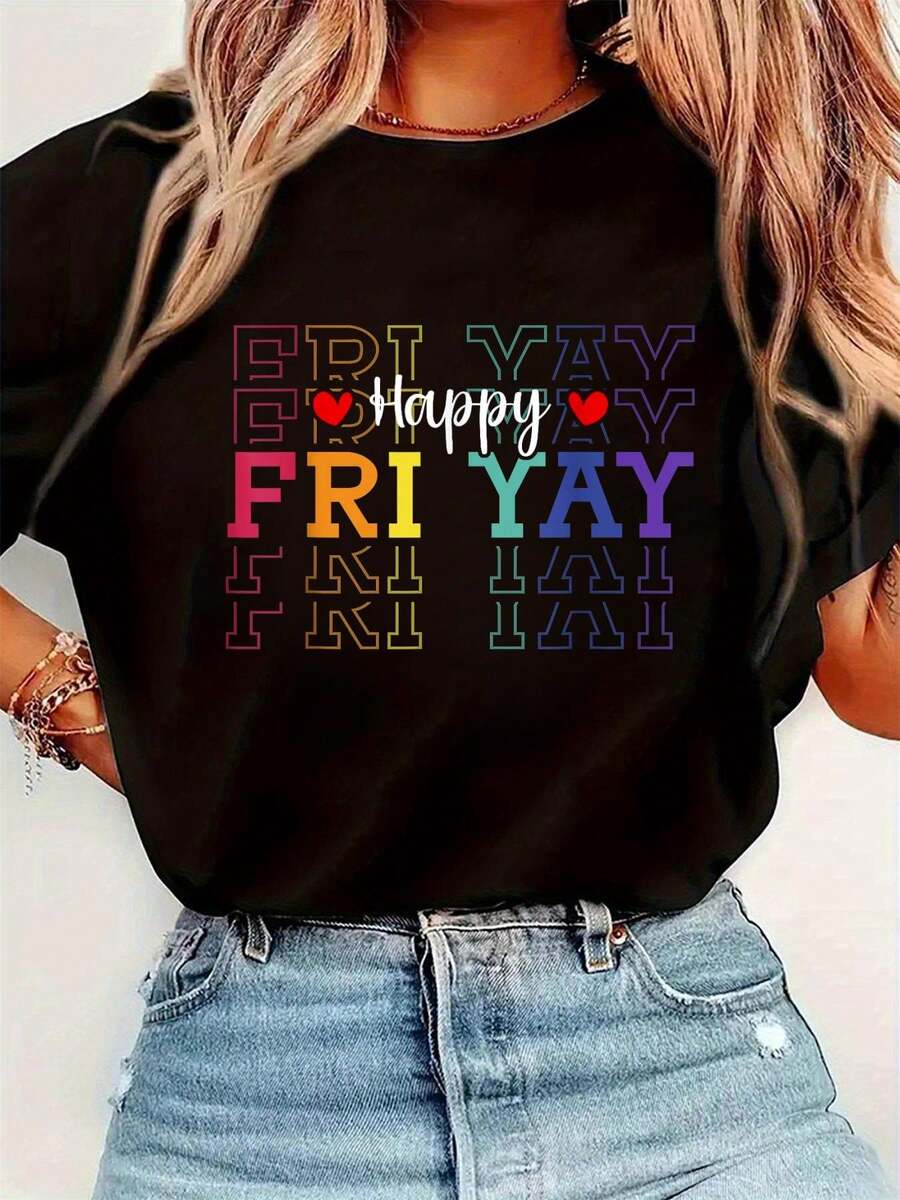 Funny Friday Lover Graphic Pri - Embroidery Cotton Shirt review and price