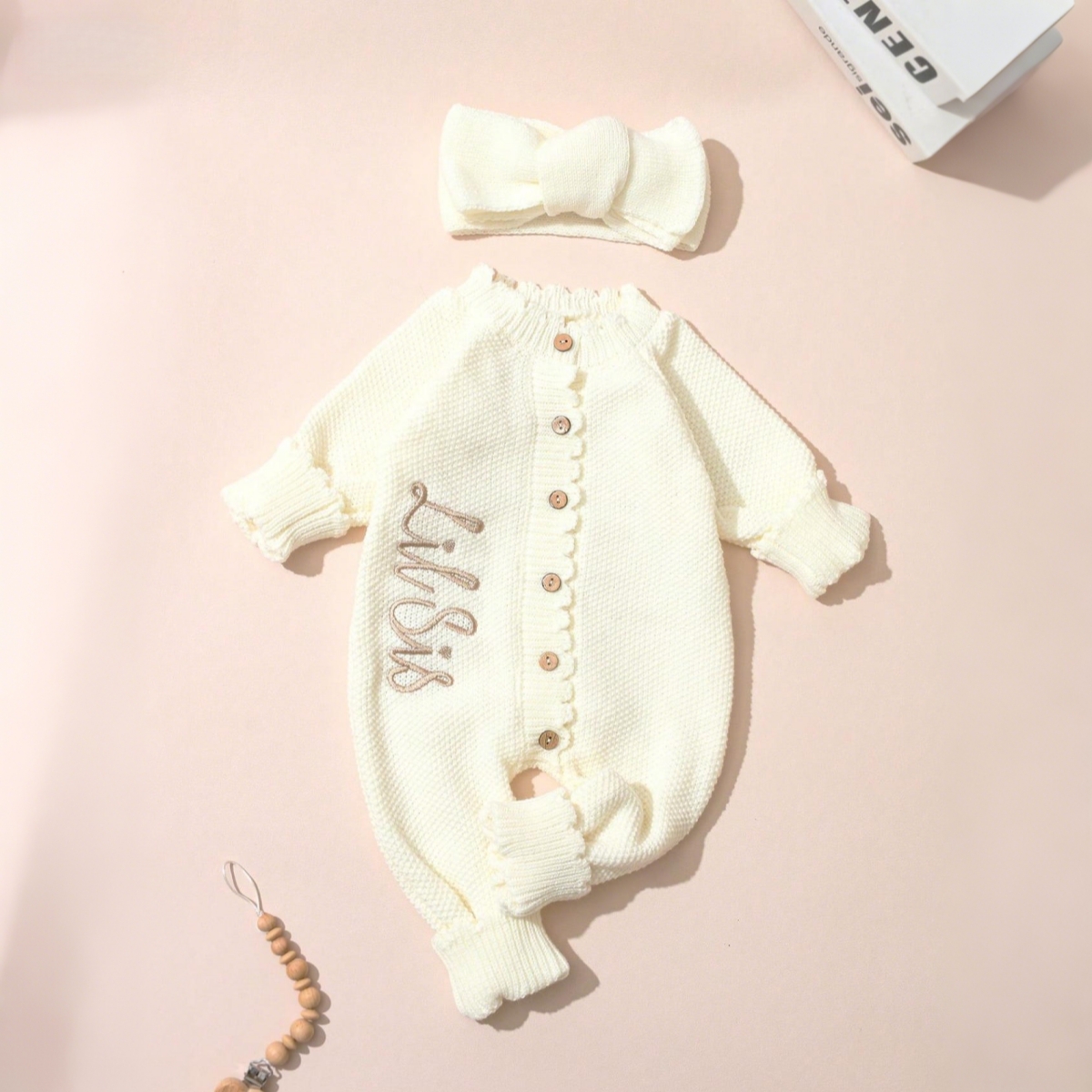 Ylsteed 2Pcs Knitted Newborn P - Embroidery Font review and price
