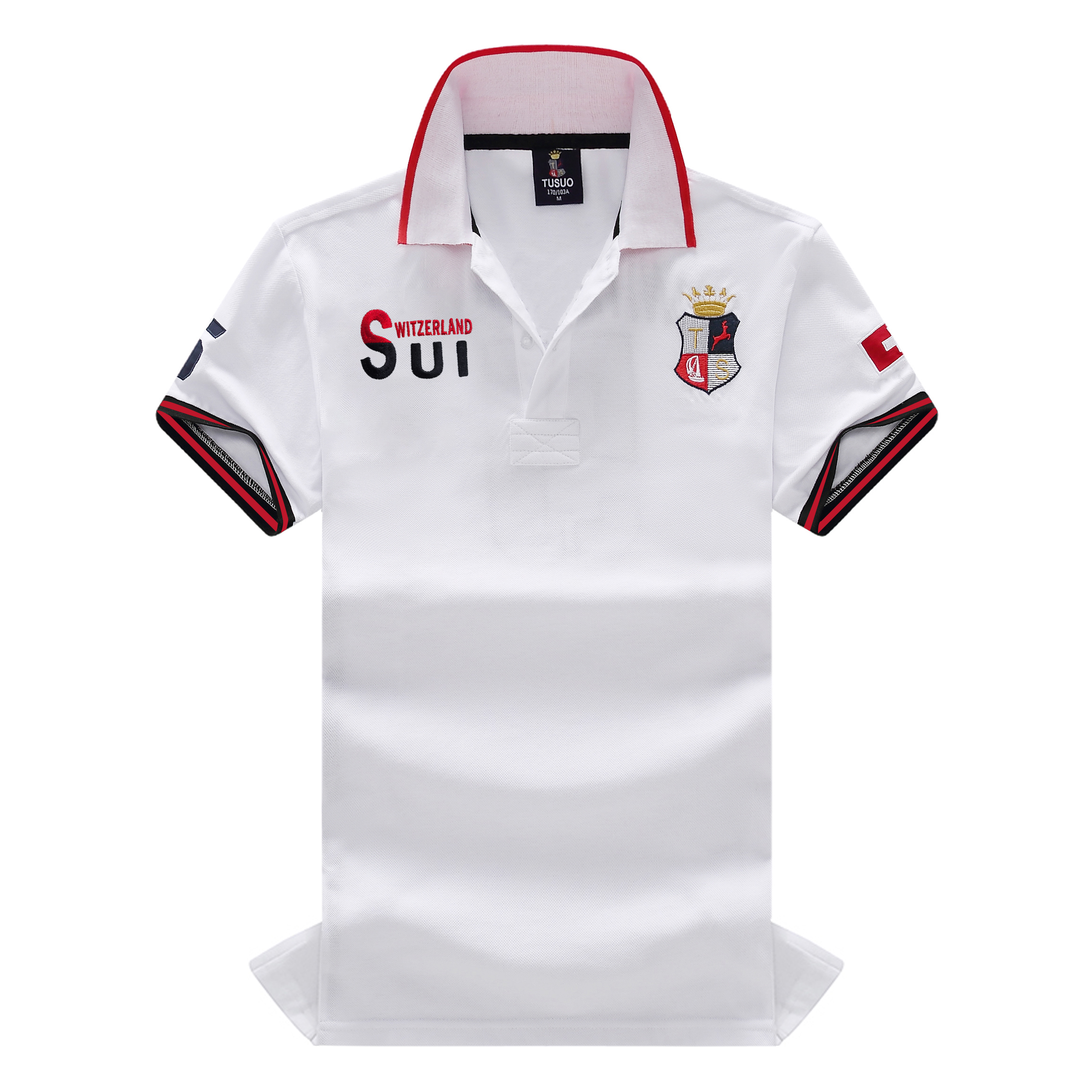 Men's Polo Shirt Classic Switz - Embroidery Cotton Shirt review and price