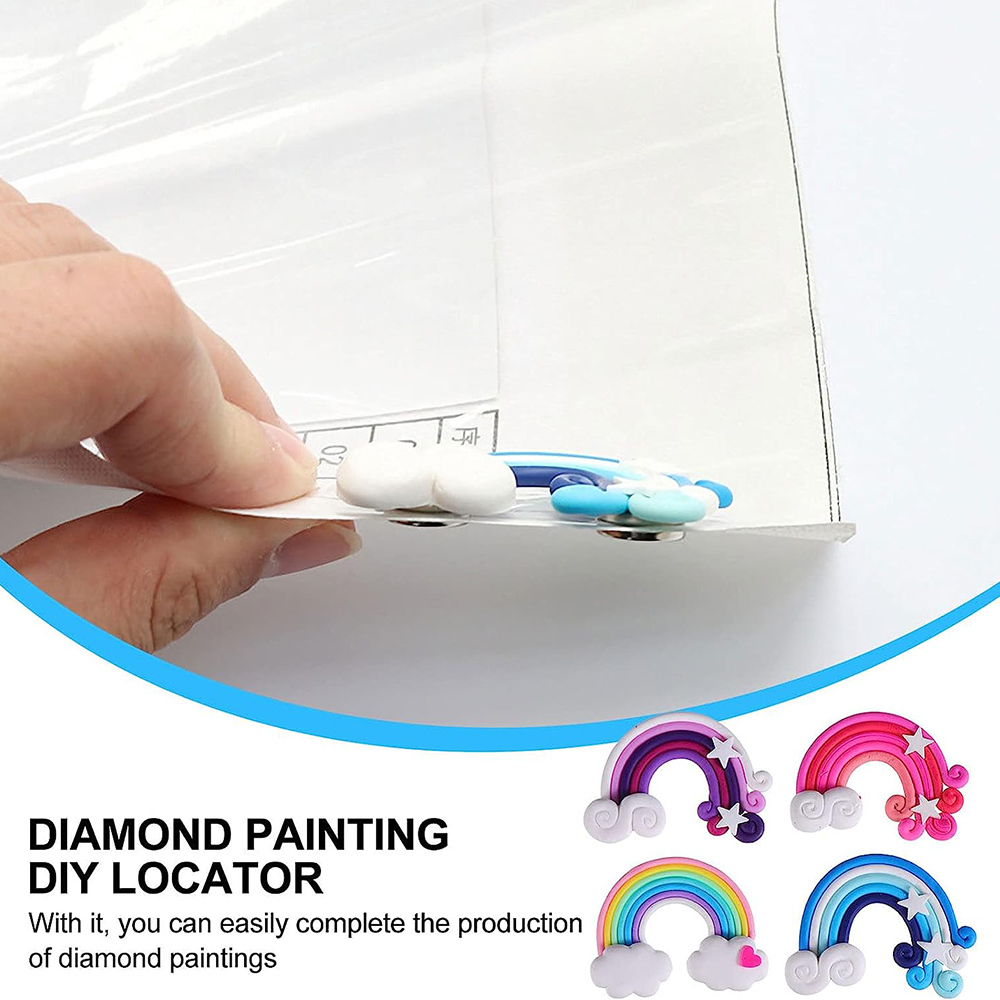 1PC Cute Rainbow Shape Diamond - Embroidery Painting review and price