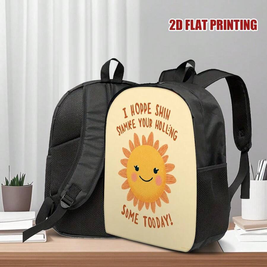 Fashion Sunshine Smiling Face  - Embroidery Bag review and price