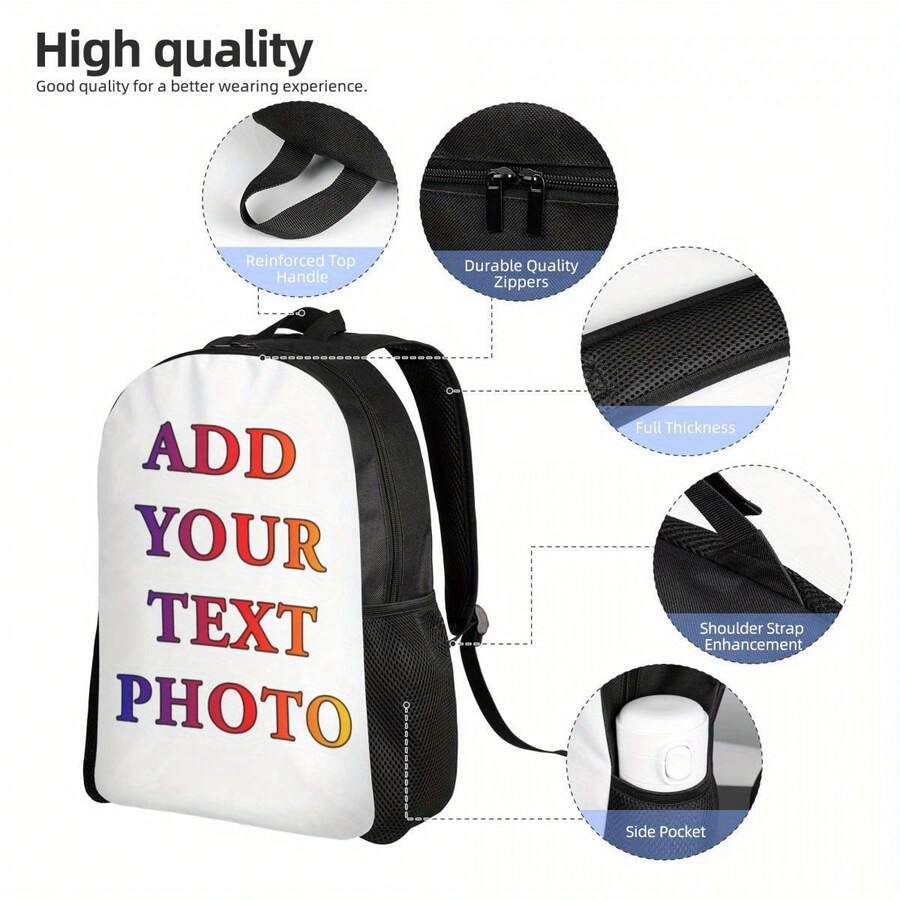 Customizable Photo Backpack Fo - Embroidery Bag review and price