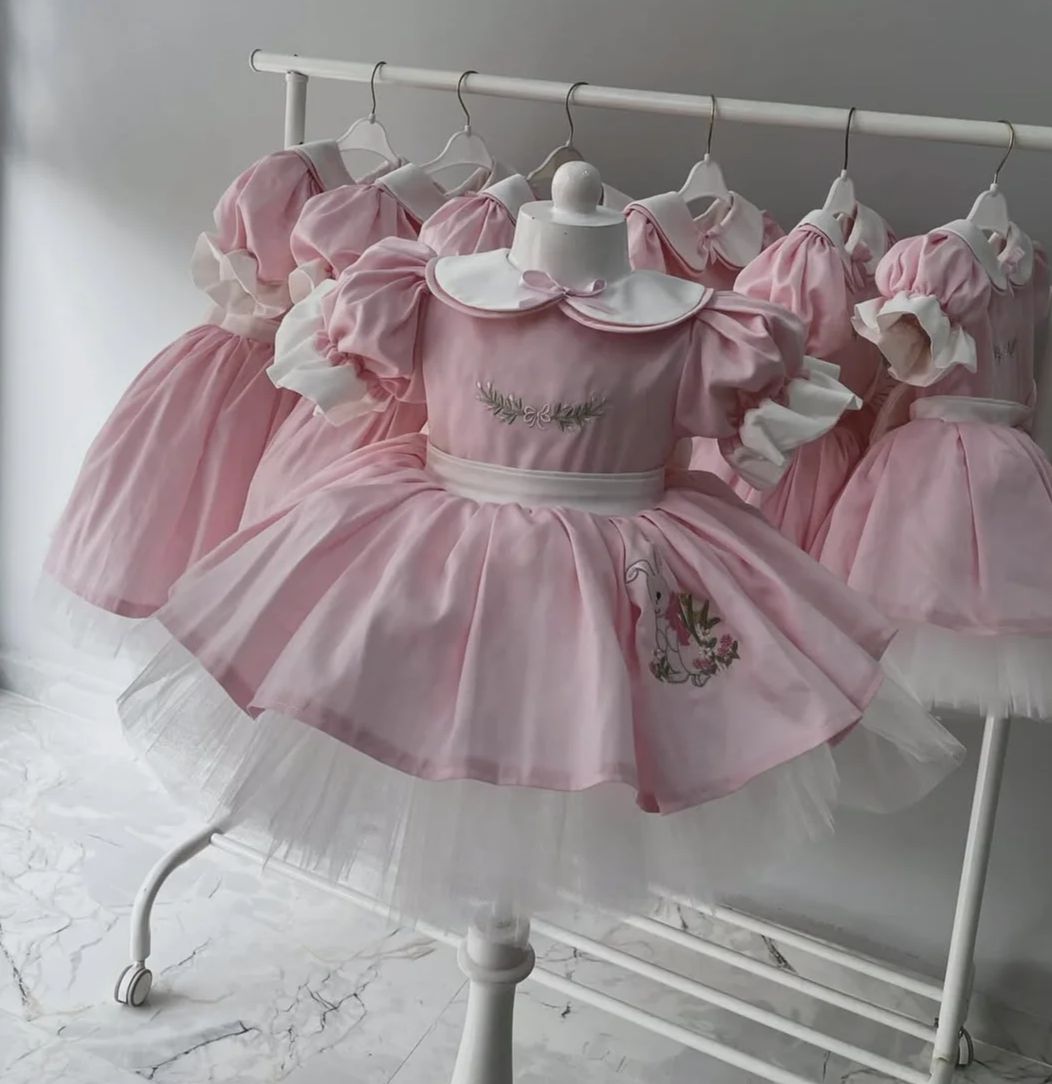 0-12Y Summer Baby Girl Rabbit  - Embroidery Rabbit review and price
