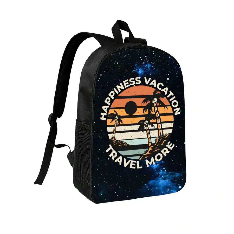 Happiness Vacation Travel More - Embroidery Bag review and price