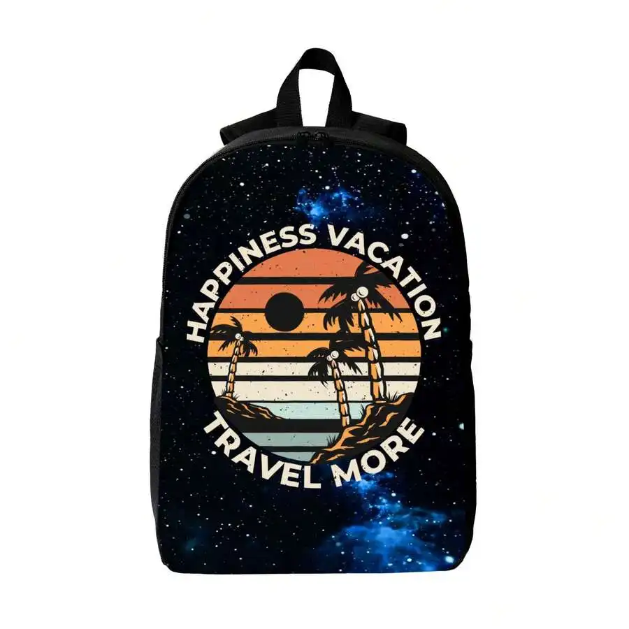 Happiness Vacation Travel More - Embroidery Bag review and price