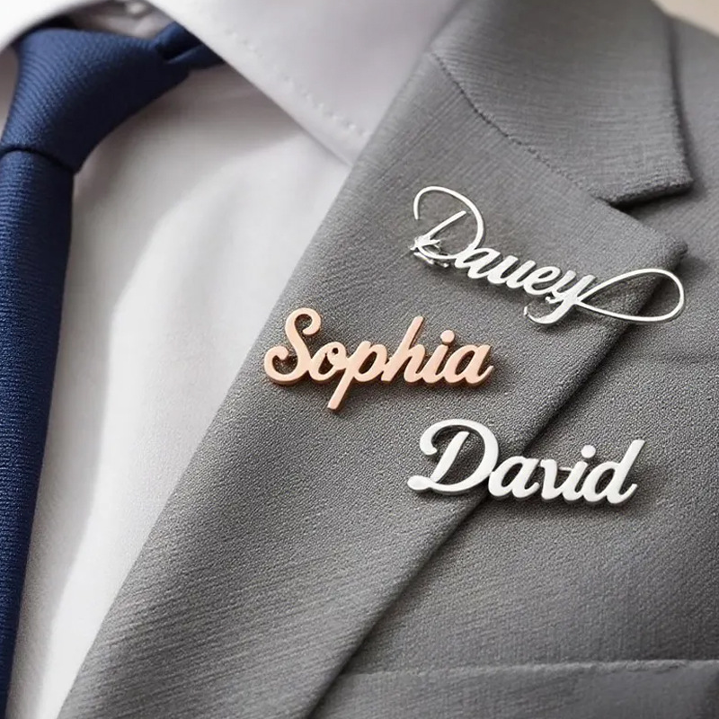Stainless Steel Custom Name In - Embroidery Initials review and price