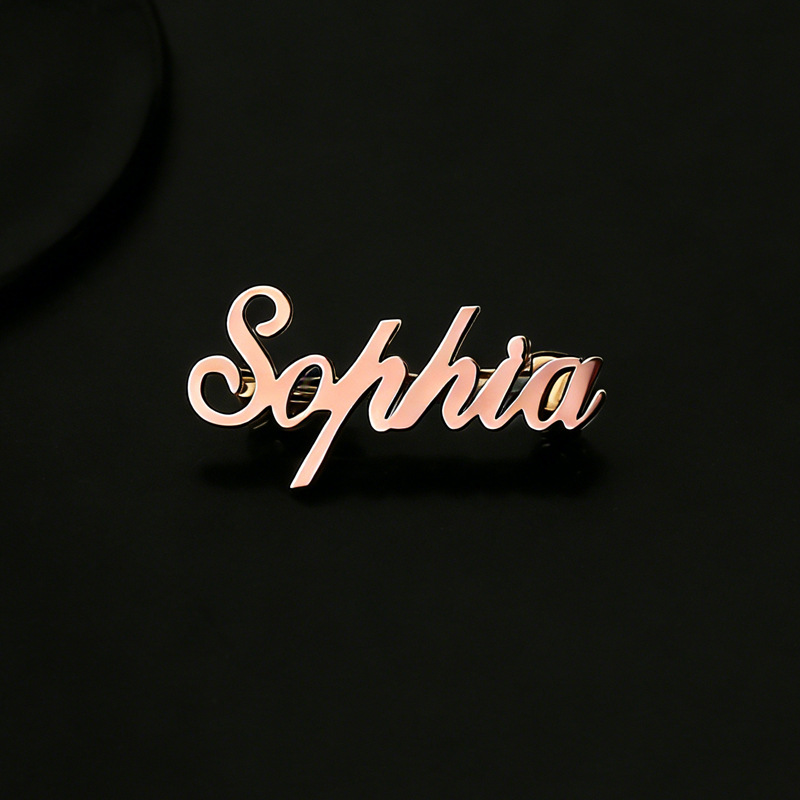 Stainless Steel Custom Name In - Embroidery Initials review and price