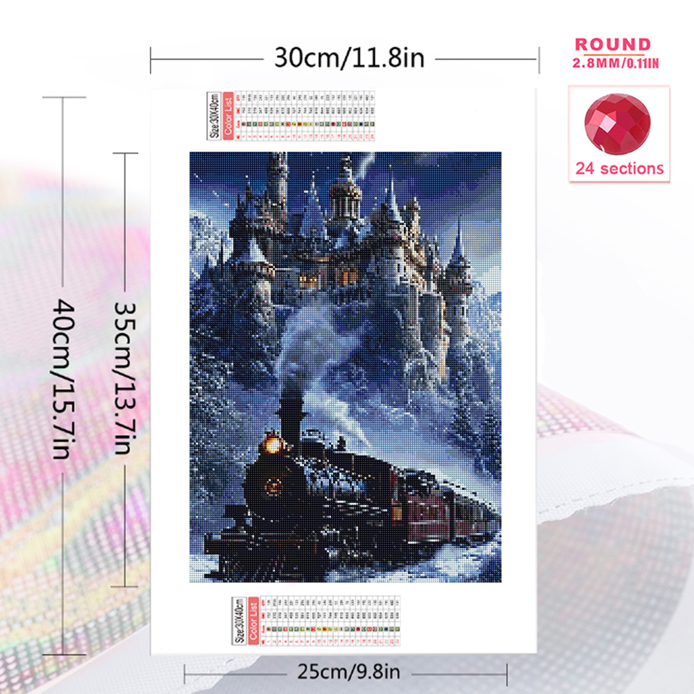 Frameless, Diamond Painting Tr - Embroidery Gift Ideas review and price