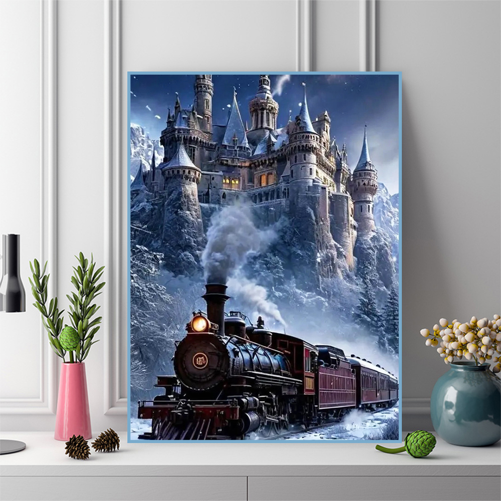 Frameless, Diamond Painting Tr - Embroidery Gift Ideas review and price