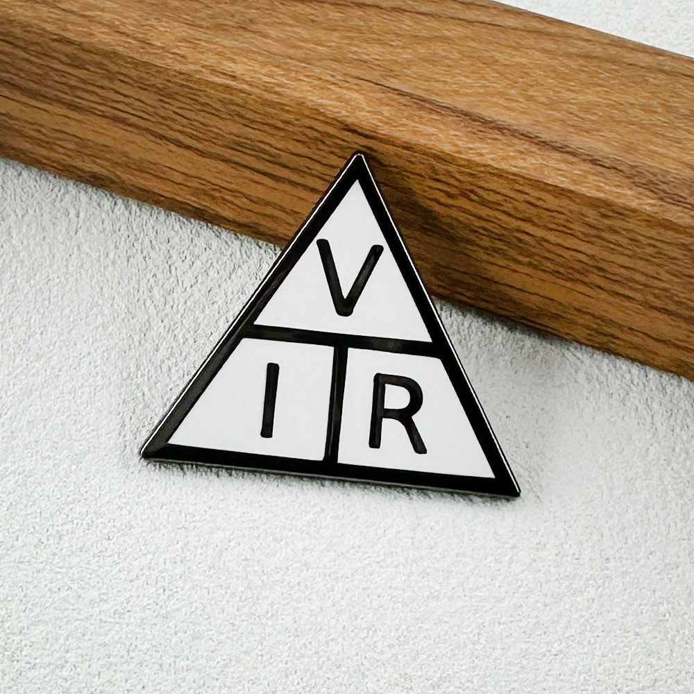 Ohm'S Law Triangle Brooch Phys - Embroidery Initials review and price