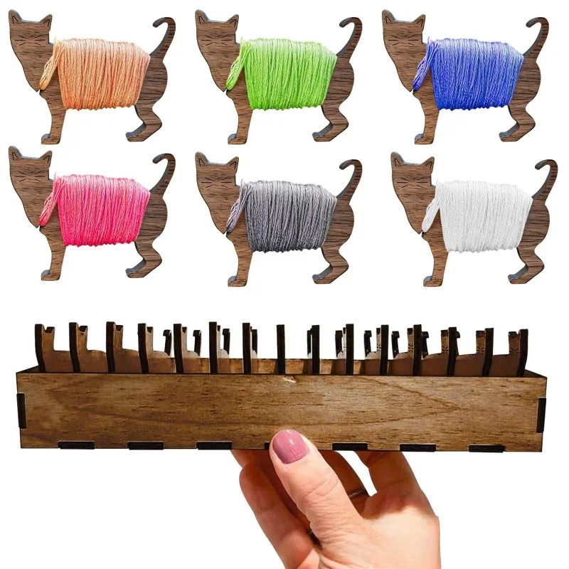 2026 Wooden Rabbit Spool Set w - Embroidery Rabbit review and price