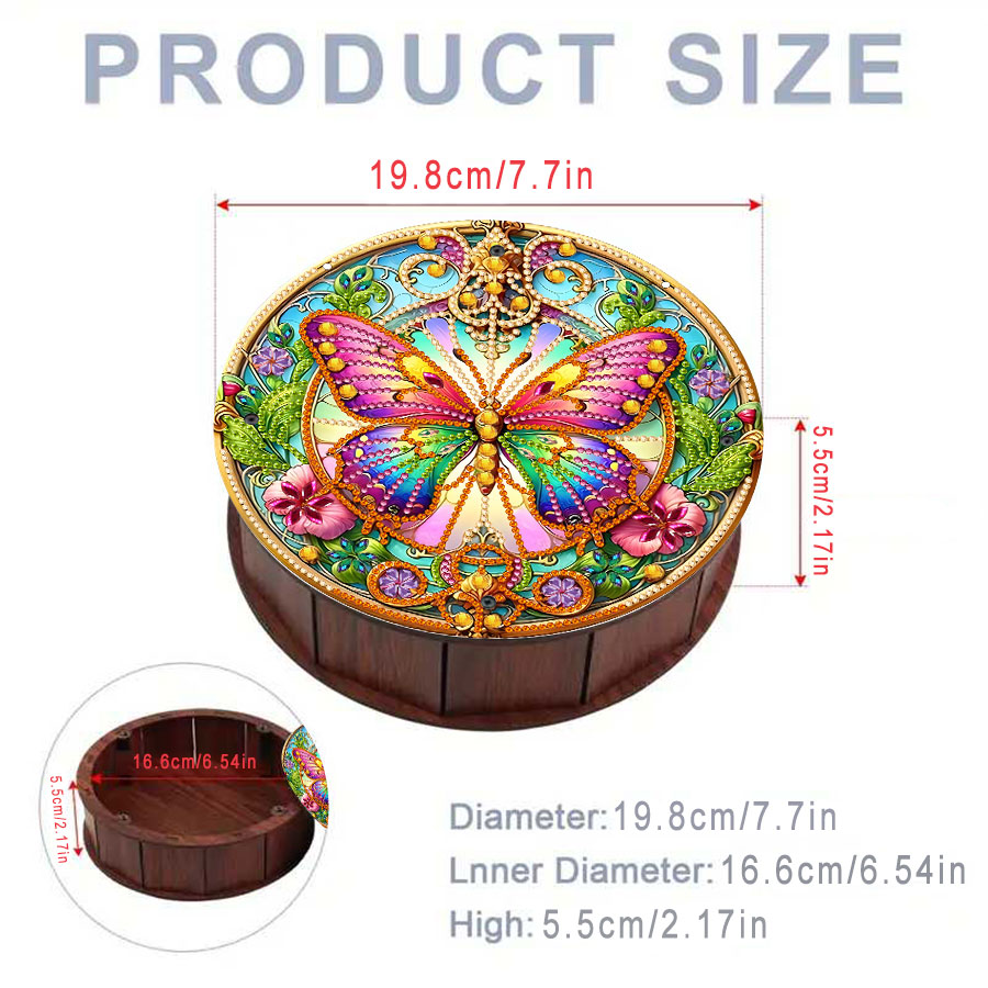 A set of round storage boxes w - Embroidery Gift Ideas review and price