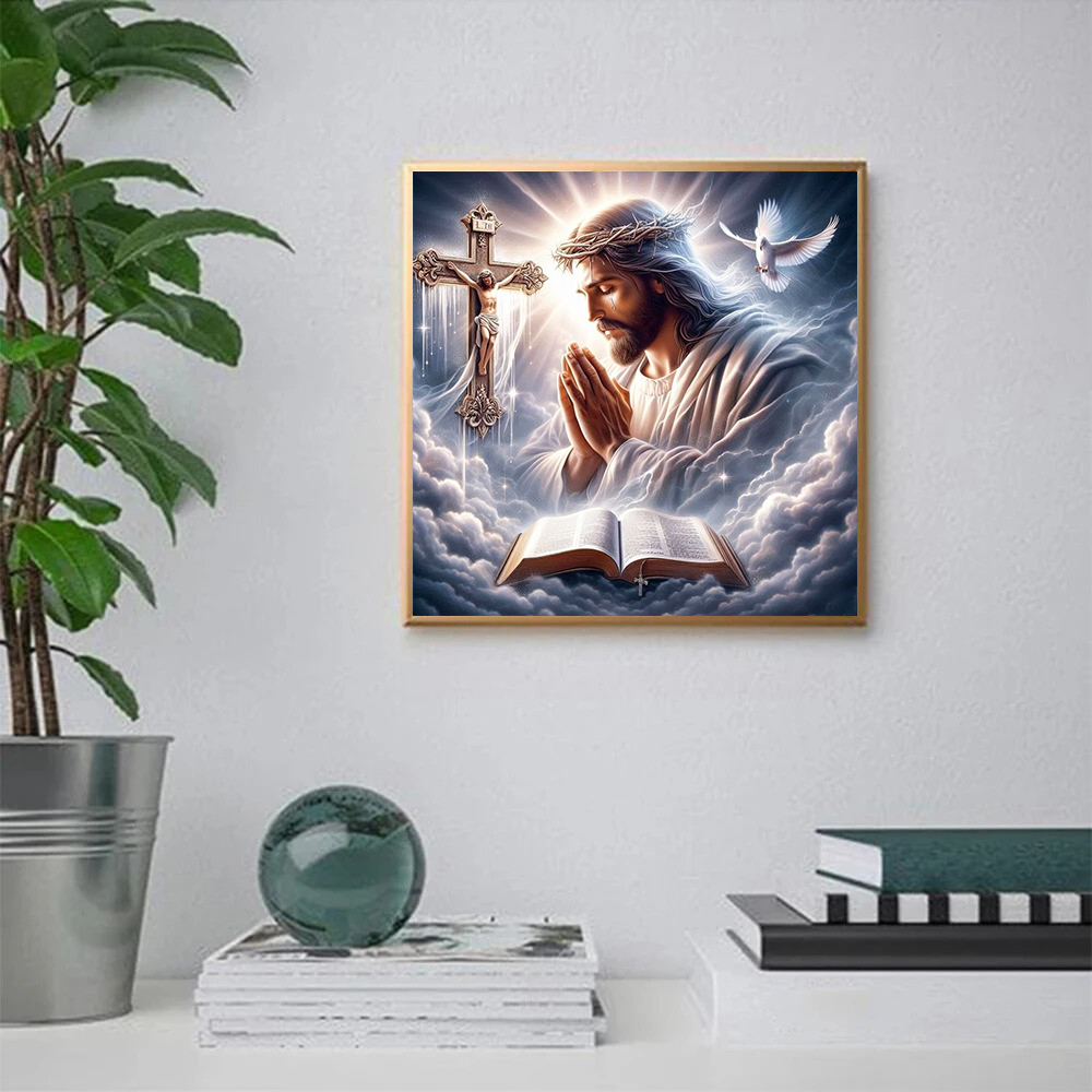 1pc frameless 5D DIY Diamond P - Embroidery Room review and price