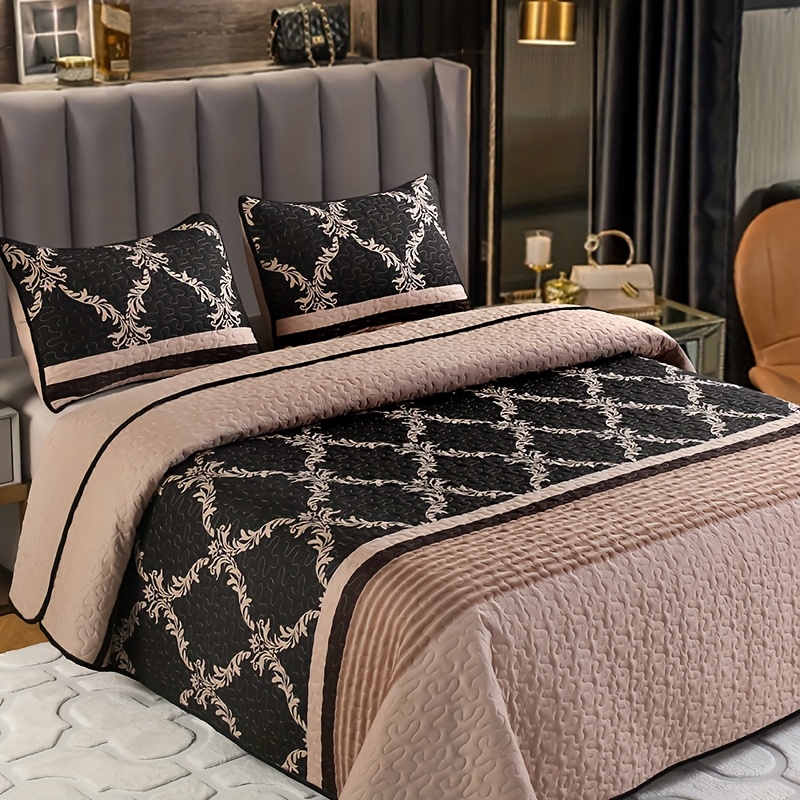 3pcs Brushed Printed Quilted B - Embroidery Machine China review and price