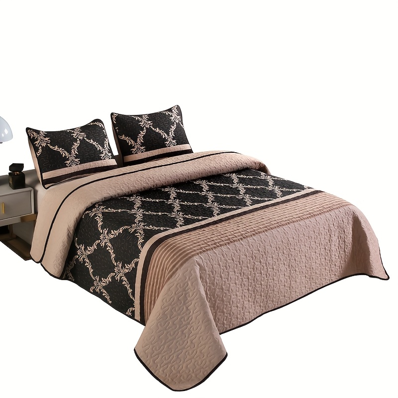 3pcs Brushed Printed Quilted B - Embroidery Machine China review and price