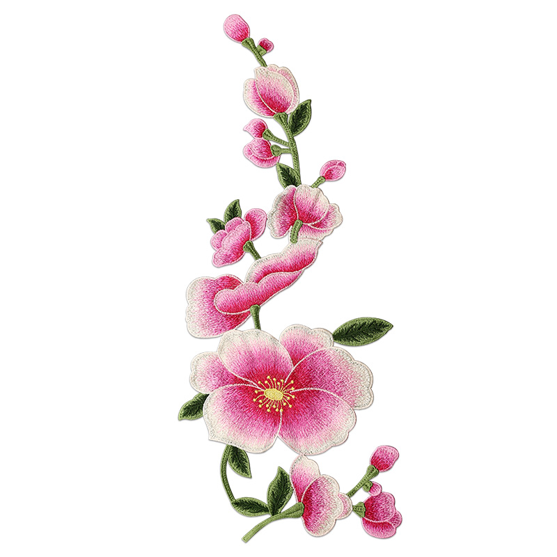 High quality large pink flower - Embroidery Fonts review and price
