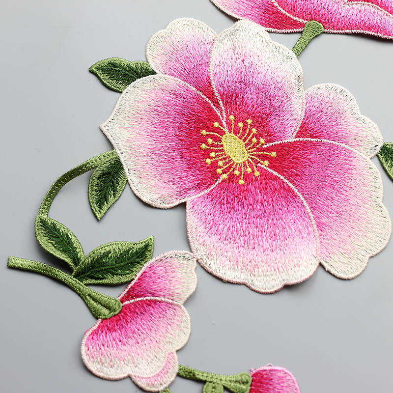 High quality large pink flower - Embroidery Fonts review and price