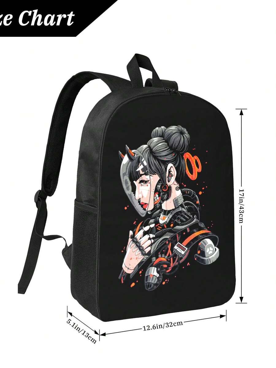 Cyberpunk Cyborg Girl Waterpro - Embroidery Bag review and price