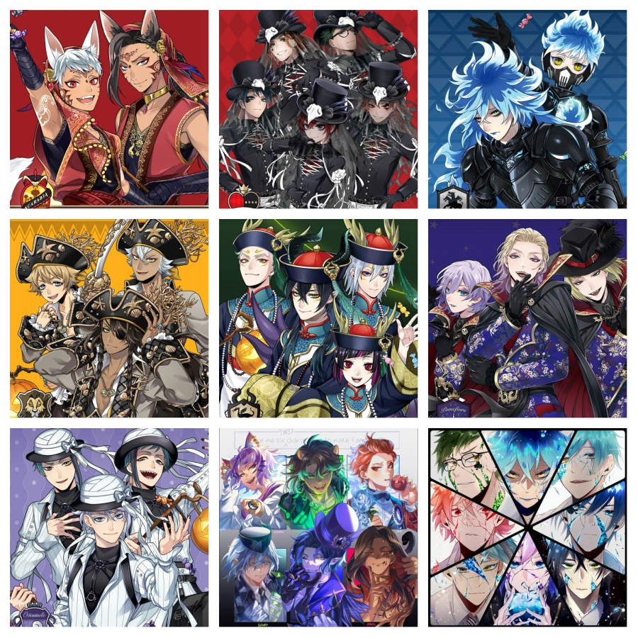 Twisted-Wonderland Anime Diamo - Embroidery Room review and price