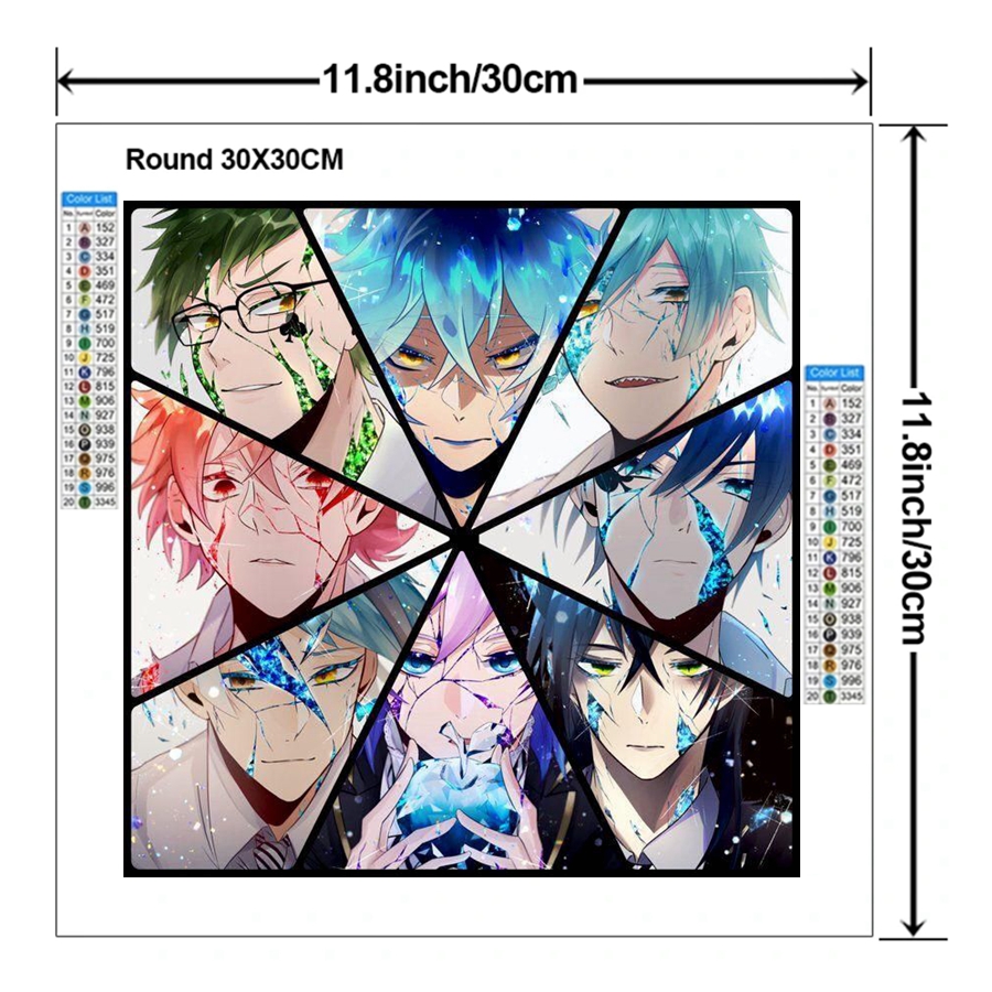 Twisted-Wonderland Anime Diamo - Embroidery Room review and price