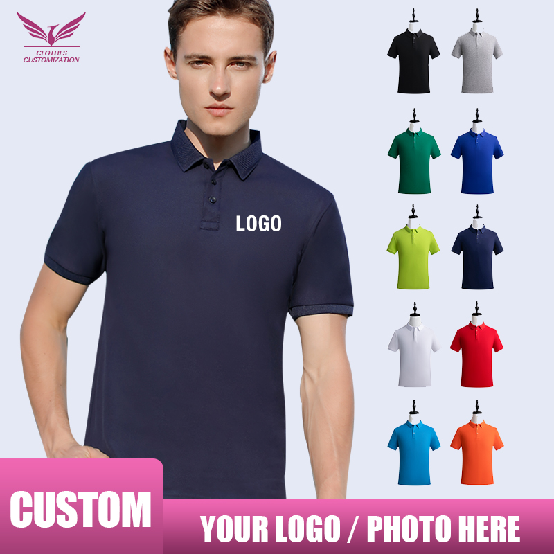 Personality Customization polo - Embroidery Cotton Shirt review and price
