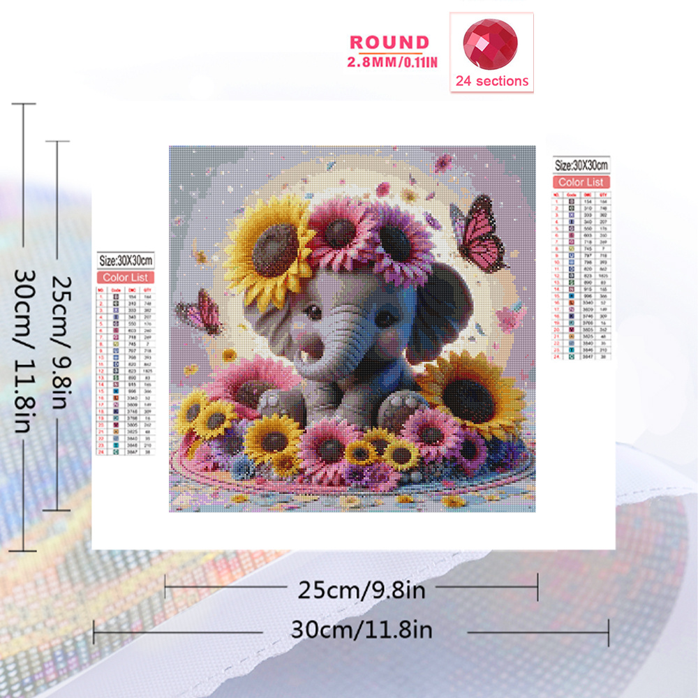 Evershine Elephant Diamond Pai - Embroidery Room review and price
