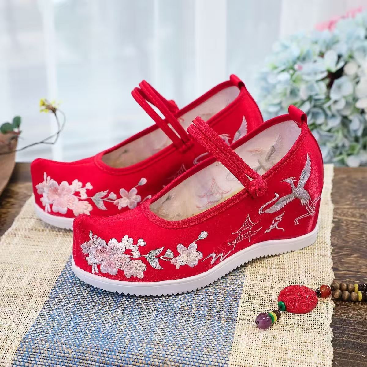 Women Increased Internal Embro - Embroidery Shoes review and price