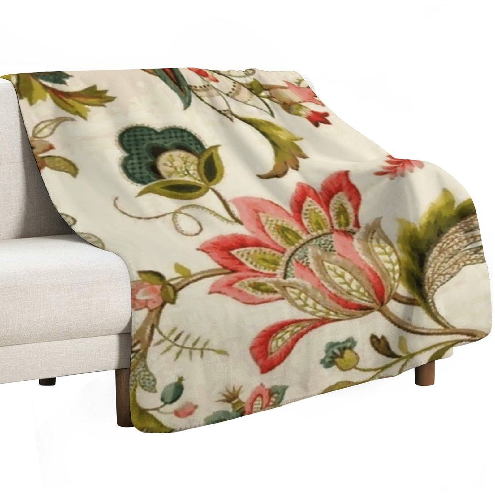 Jacobean Floral Crewel Embroid - Embroidery Vector review and price