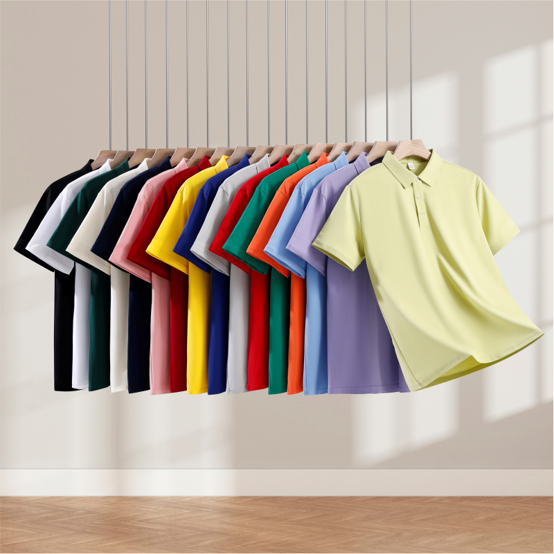 Custom polo T-shirt free print - Embroidery Cotton Shirt review and price