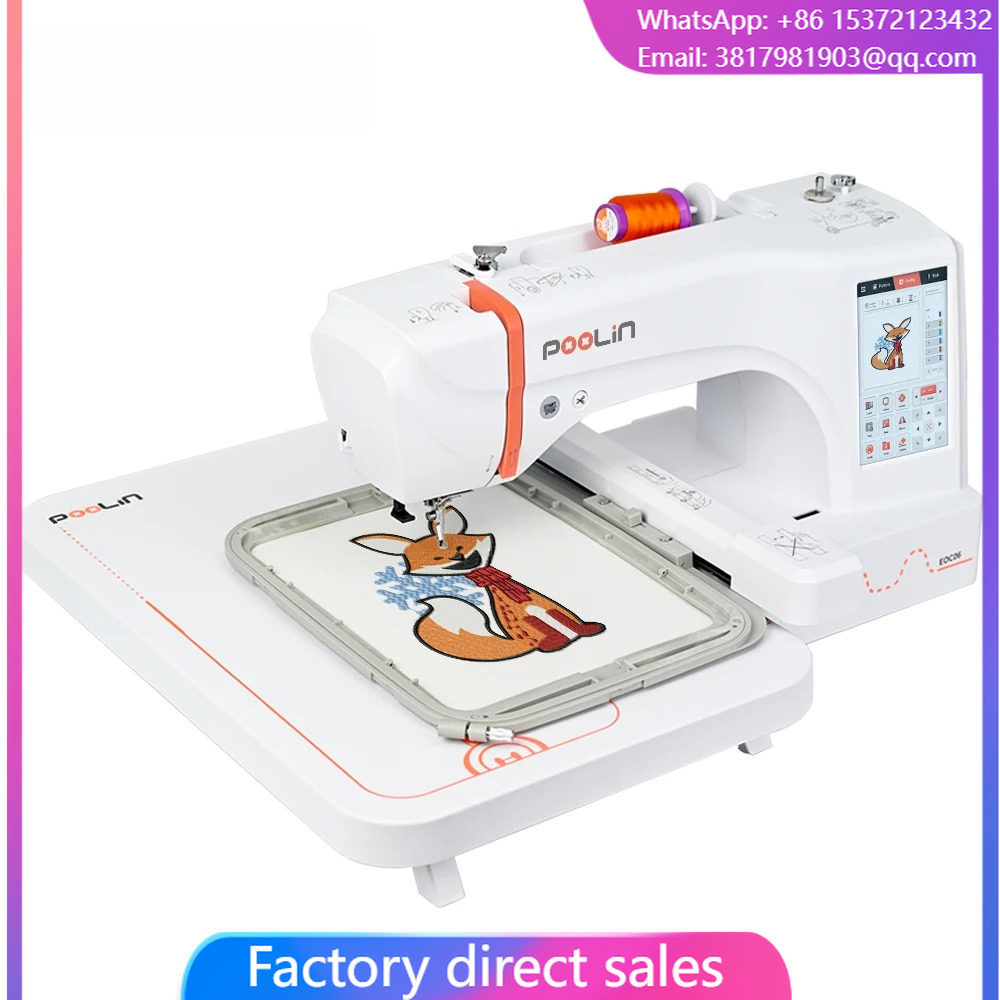 EOC06 PooLin China Hot Sale Co - Embroidery Machine China review and price