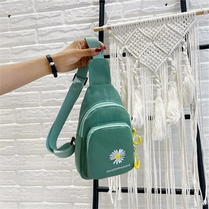 Embroidered Canvas Chest Bag S - Embroidery Font review and price