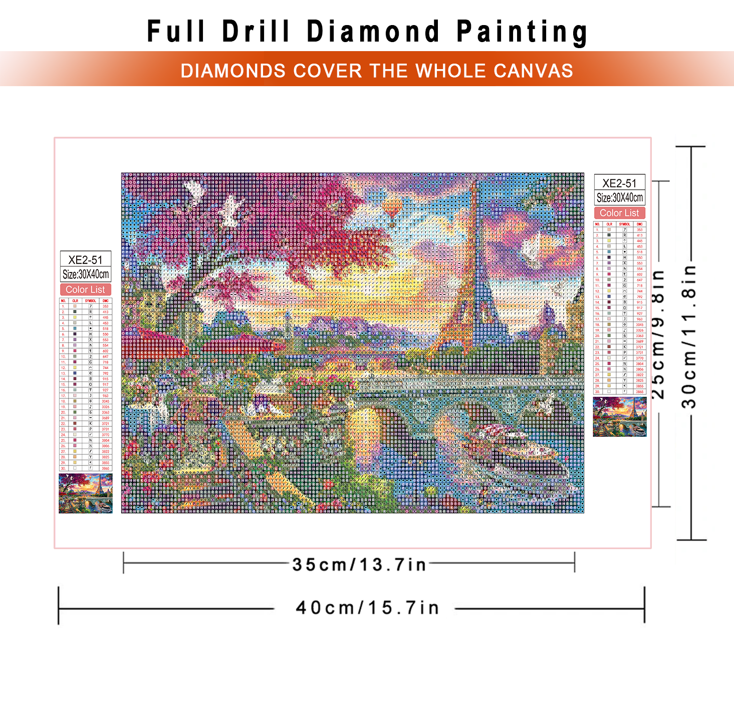 1pc frameless  diamond paintin - Embroidery Room review and price