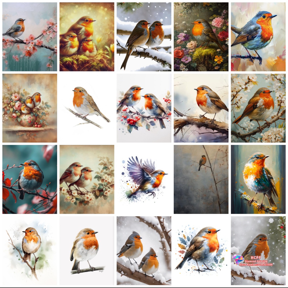 unframe Robin Bird Cute Robin  - Embroidery Gift Ideas review and price
