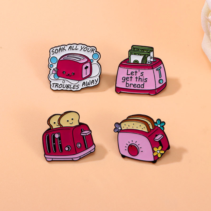 Cartoon Bread Machine Shaped A - Embroidery Initials review and price