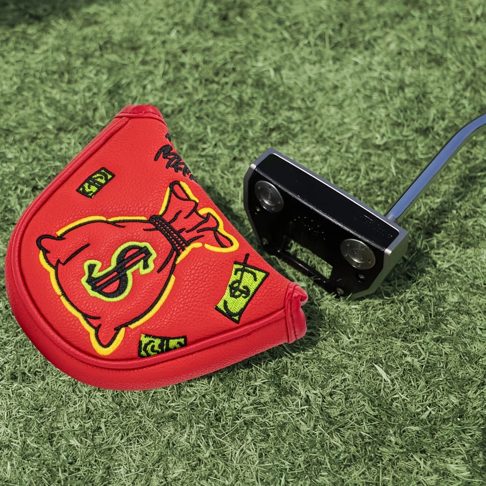 Golf Putter Cover | Half Round - Embroidery Gift Ideas review and price