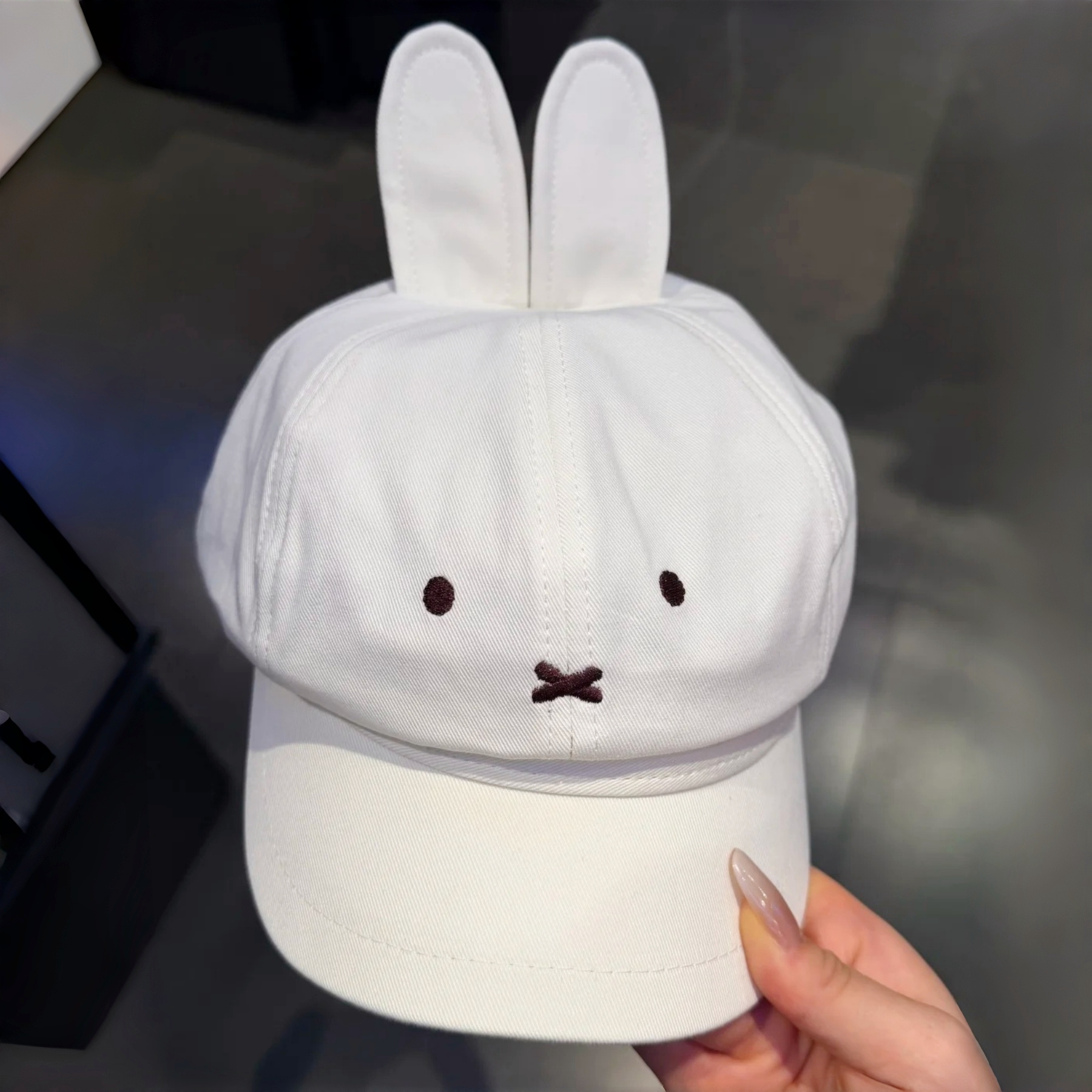 Cute Miffy Y2k Octagonal Cap S - Embroidery Rabbit review and price