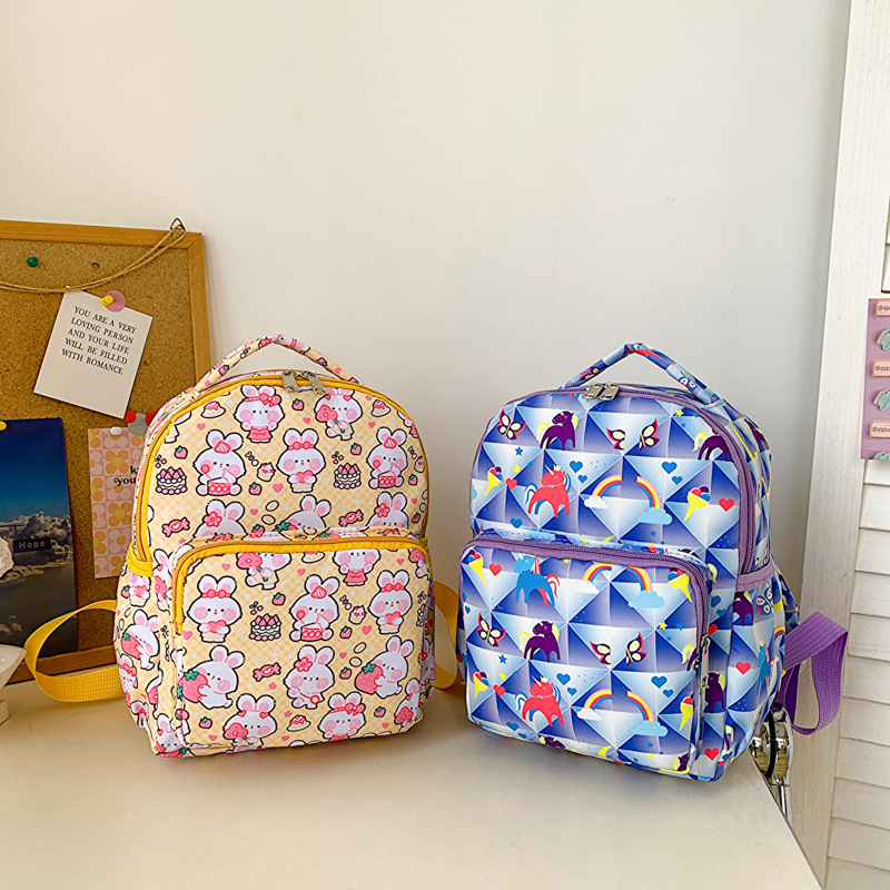 2023 New Children's Backpack C - Embroidery Rabbit review and price