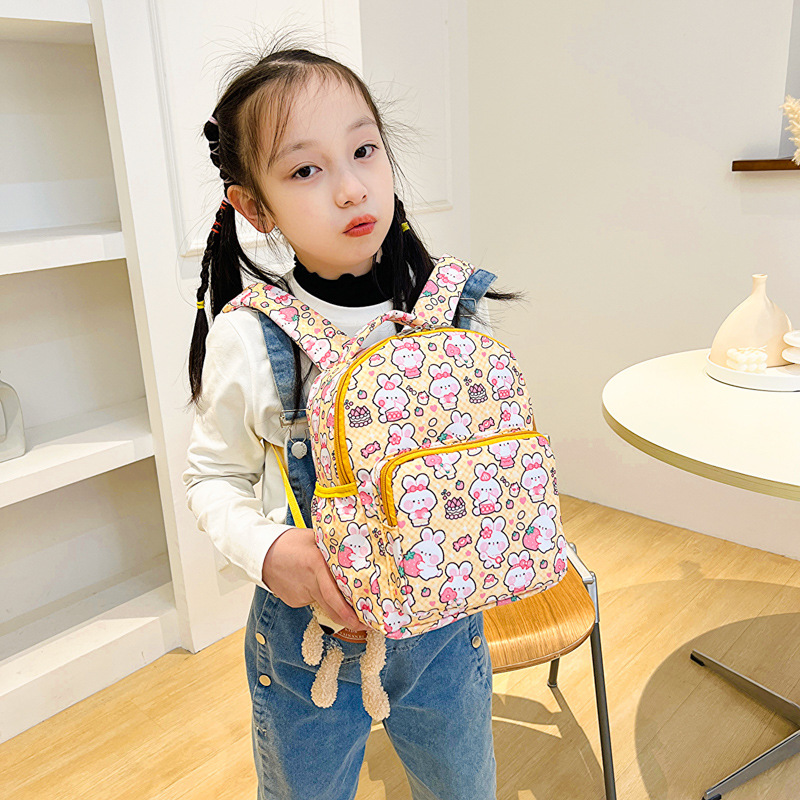 2023 New Children's Backpack C - Embroidery Rabbit review and price