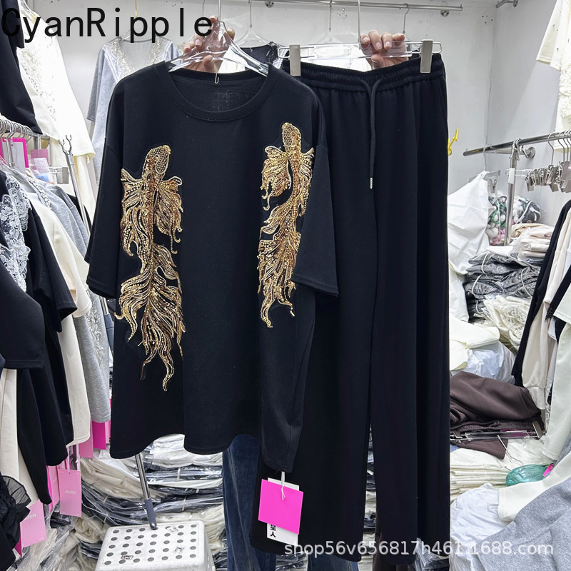 New Spring Summer Women Two-pi - Embroidery Cotton Shirt review and price