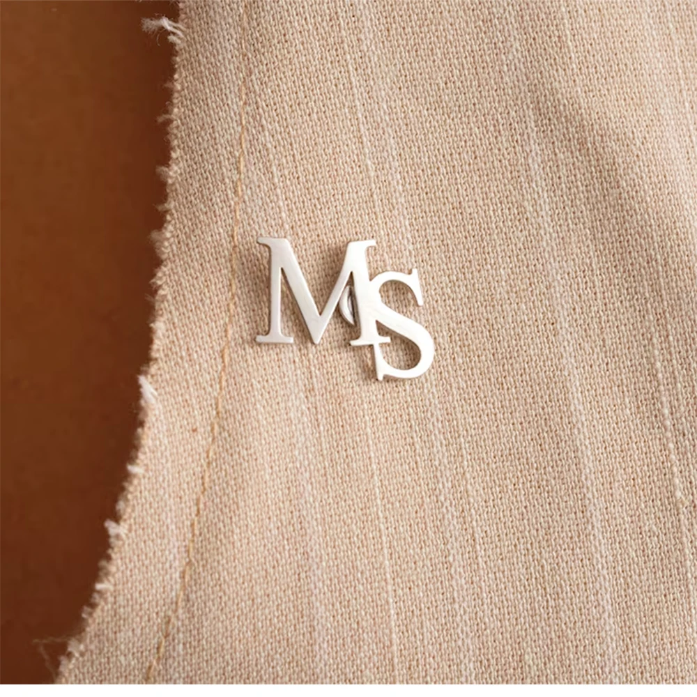 Custom Initial Brooches for Wo - Embroidery Initials review and price