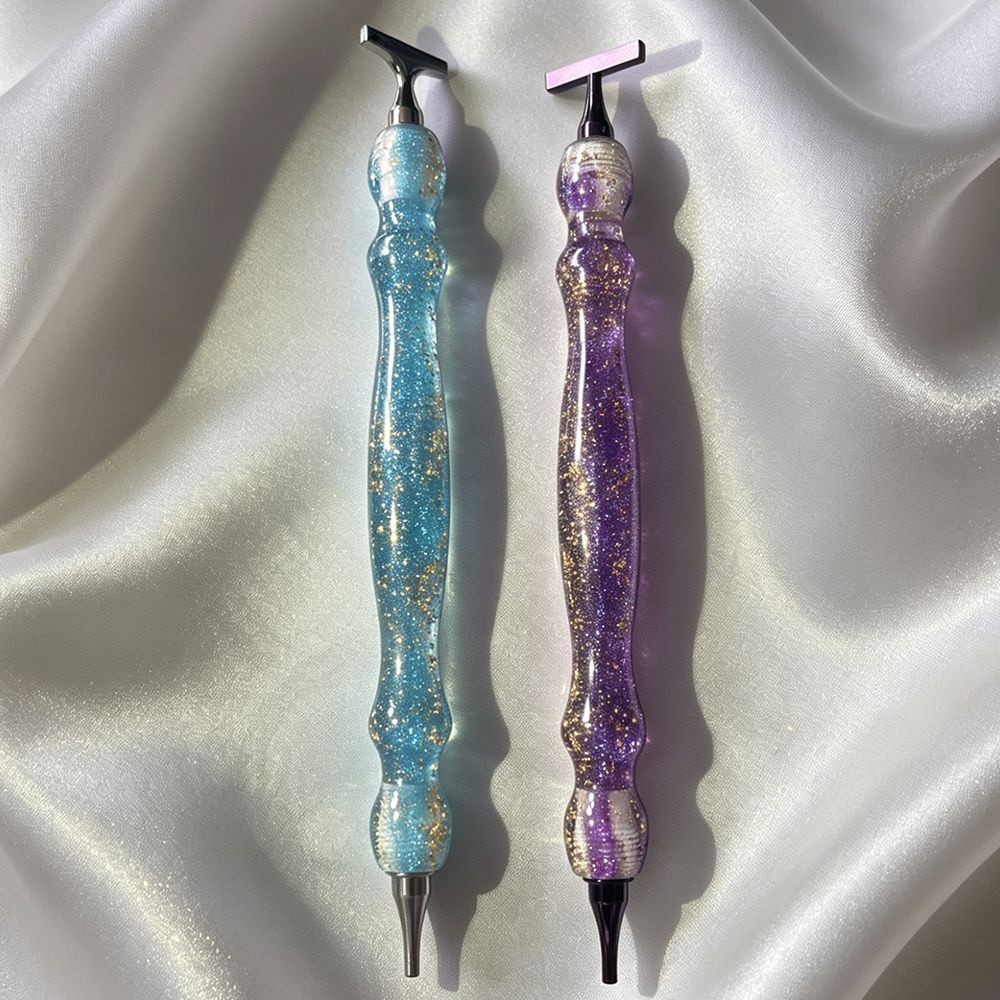 New Shiny Blue/Purple Gold Foi - Embroidery Painting review and price